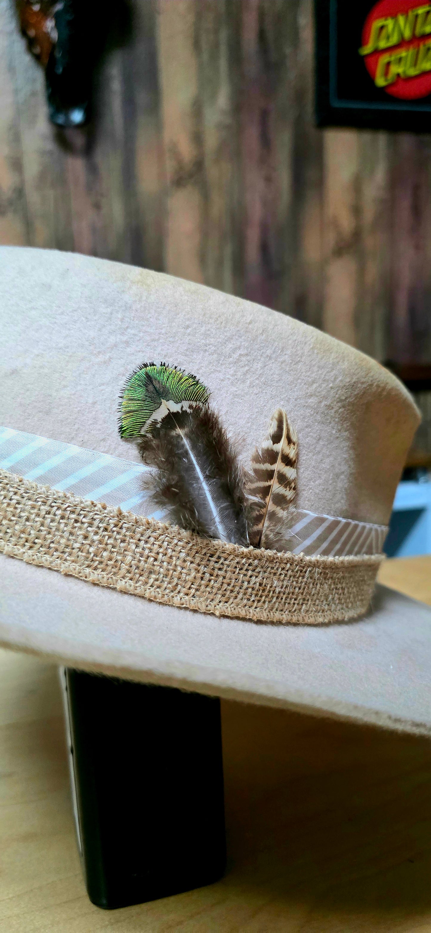 The Nomad – Sombrero artesanal único. A Fuego